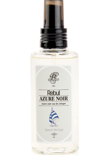 Azur Noir Kolonya - Şeffaf - 125 ml
