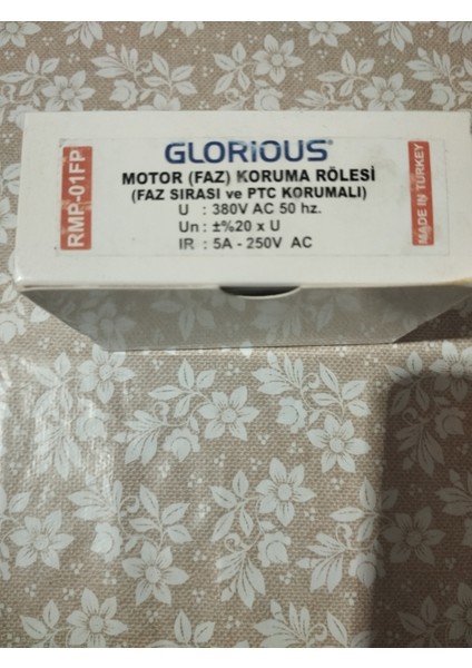 Asansör Motor Faz Koruma Rölesi