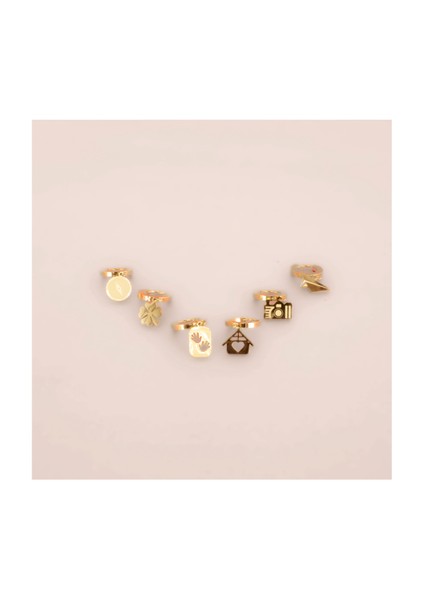 Atiyye Çelik Küpe Seti