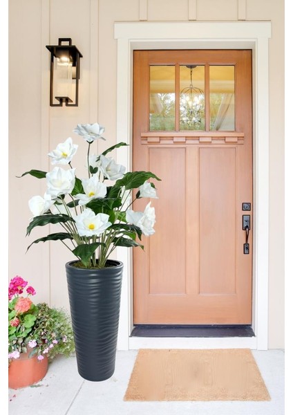 Yapay Çiçek Manolya Antrasit Kumsal Vazoda 125*60CM indirimleri