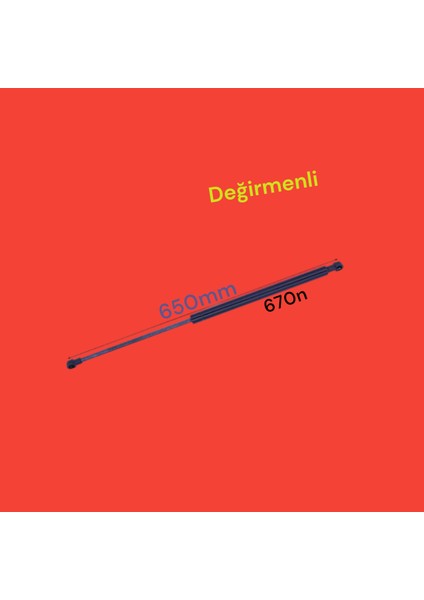 Bagaj Amortisörü. 650MM/670N Berlıngo 08-/partner-rifter 08-Tepee 08-/rıfter (K9)19-/combo 19-
