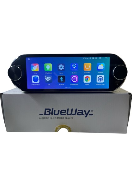 Her Araca Uyumlu Blueway 2-32 Orjinal 6.8'' T100 Işlemci Profesyonel Multimedya