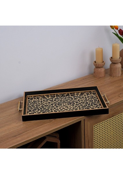 Leopar Somon 6 Kişilik 19 Parça Tepsili Çay Takımı fiyatları