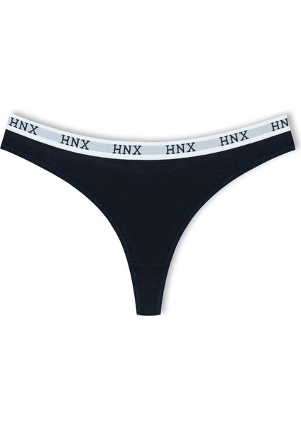 Beli Lastikli Pamuklu Kadın String Tanga Külot