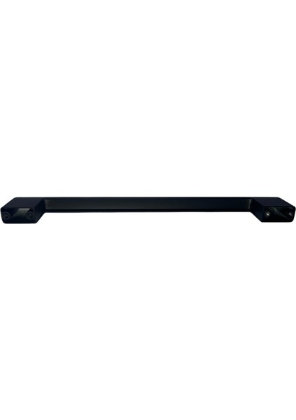 5 Adet Mobilya Mutfak Çekmece Kapak Kulbu Kale Model Siyah Mat Kulp (Zamak Metal)