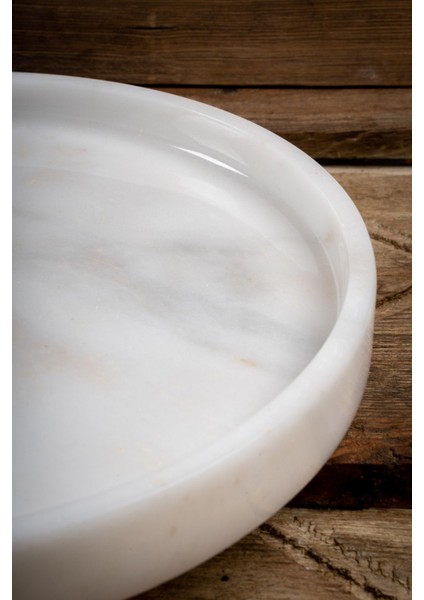 Beyaz Mermer Sunum Tepsi modelleri