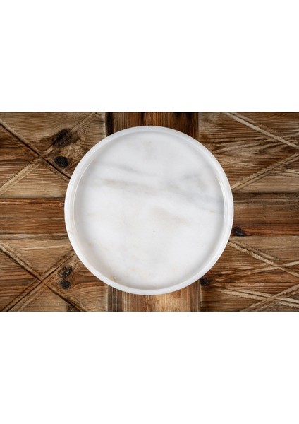 Beyaz Mermer Sunum Tepsi indirimleri