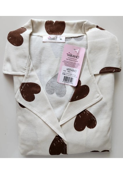 Gömlek Yaka Önden Düğmeli Kadın Pijama Takımı 6800 fiyatları