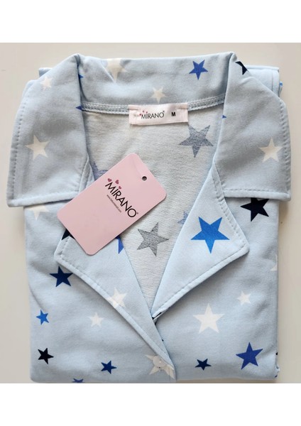 Gömlek Yaka Önden Düğmeli Kadın Pijama Takımı 6800