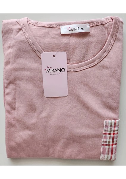 Pamuklu Uzunkollu Pijama Takımı 6003