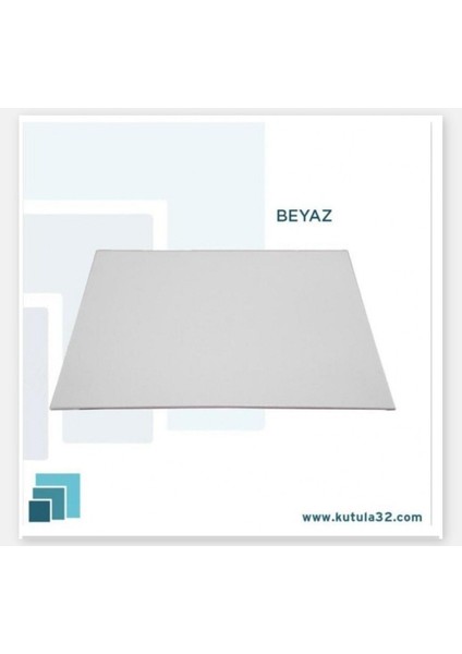 21*21 Mdf Kaplamali Beyaz Altlik