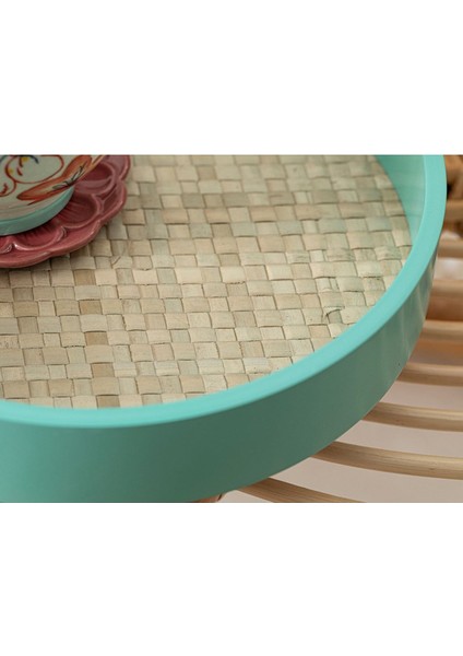 Pure Dekoratif Tepsi 25,5X8X25,5 cm Açık Yeşil modelleri