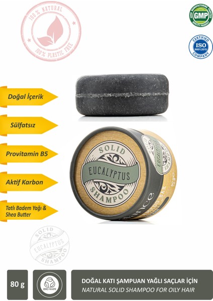 Doğal Katı Şampuan 80 gr
