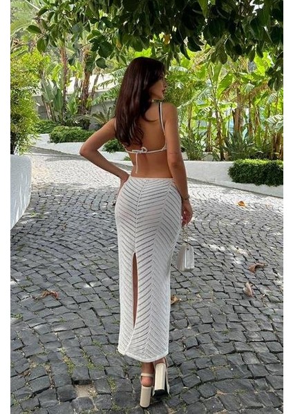 Kerry Sırt Dekolteli Cut Out Elbise