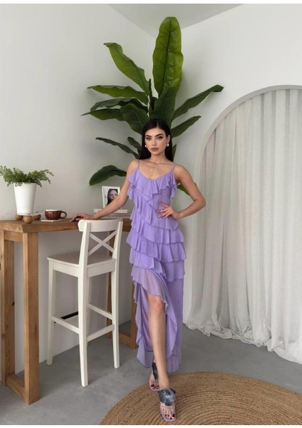 Ples Yırtmaç Detaylı Elbise fırsatları