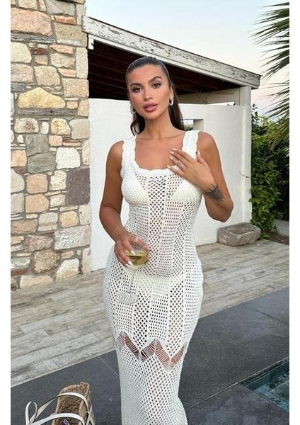 Romina Ajurlu Balık Form Elbise