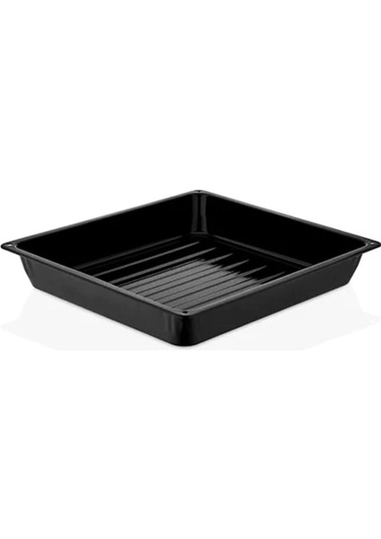 Emaye Yanmaz Yapışmaz Fırın Tepsisi Emaye Kare 26,5cm x 30CM Siyah Tepsi fiyatları