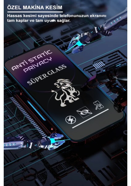 Caseworld Samsung Galaxy A55 Tam Kaplayan Anti Statik Hayalet Süper Cam Ekran Koruyucu fiyatları