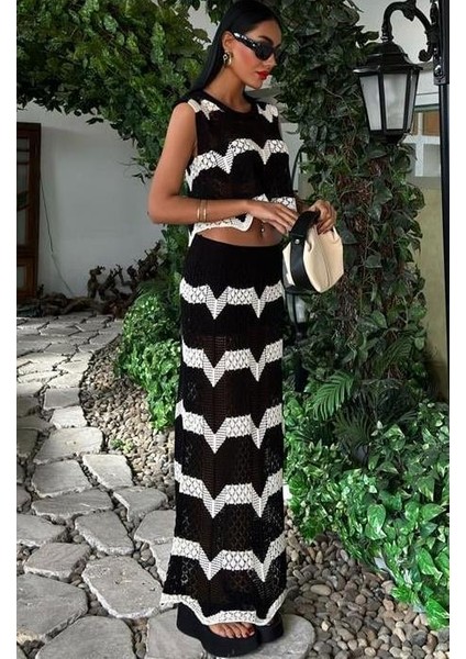 Shayna Ajurlu Crop Takım