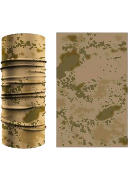 Jandarma Kamuflaj Dikişsiz Boyunluk Bandana Buff Balaklava