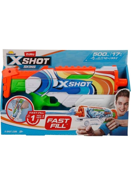 4583 X-Shot Skins Hyperload Fast Fill Su Tabancası 34 cm