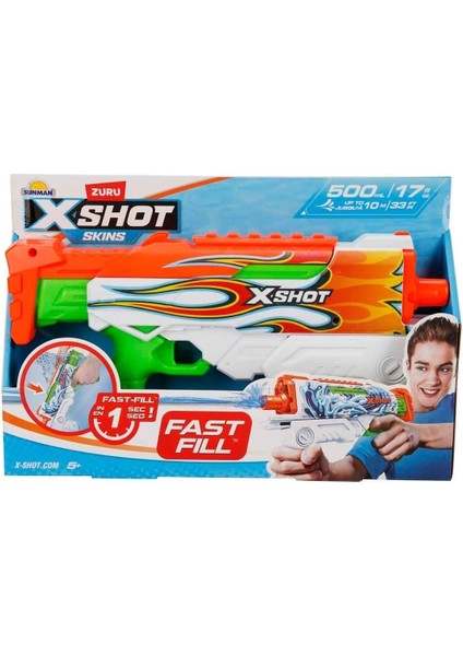 4583 X-Shot Skins Hyperload Fast Fill Su Tabancası 34 cm
