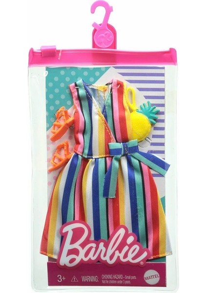 GWD96 Barbie'nin Kıyafet Koleksiyonu GWC27 / Asorti Seçilemez.