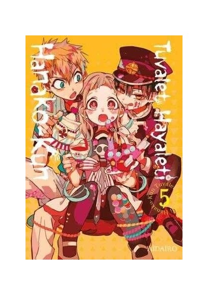 Tuvalet Hayaleti Hanako-Kun 4-5-6-7-8.ciltler (5 Kitap) | Anime Kartpostallar modelleri