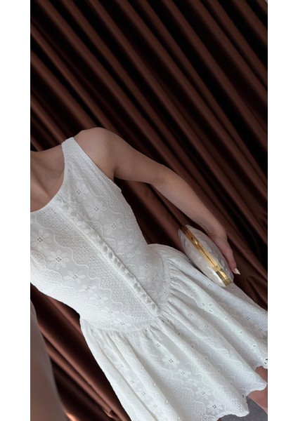 Düğmeli Fisto Elbise indirimleri