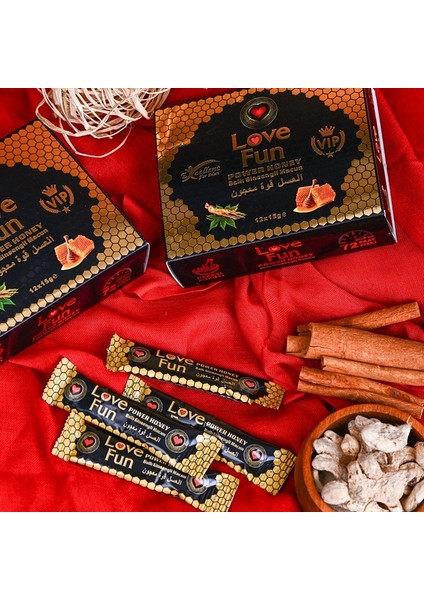 Power Honey Ballı Gınseng Macun 15 gr (12 Adet)