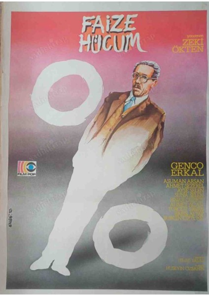 Faize Hücum - Genco Erkal Orijinal Çizim Film Afiş