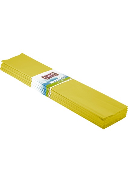 Sarı Krapon Kağıdı 50X200 cm 10'lu Paket