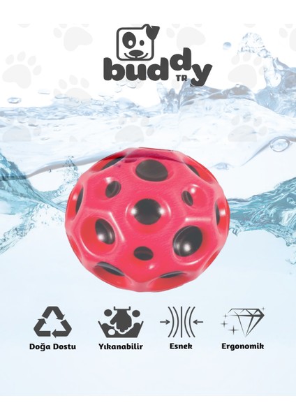 Gravity Bounce Ball - At Getir Oyun Topu - Kırmızı