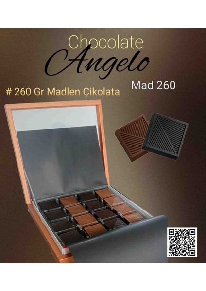 Angelo 260 gr Hediyelik Madlen Çikokata fırsatları