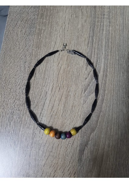 Siyah Otantik Kolye fiyatları