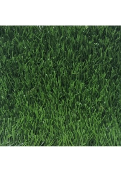 Uv Dayanıklı Şık ve Modern Zemin Kaplama Ürünleri Yeşil Çim Halı | 100 x 200 cm Ebat 25 mm Kalınlık