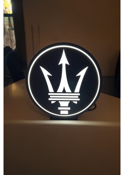 Maserati Dekoratif Aydınlatma LED Gece Lambası