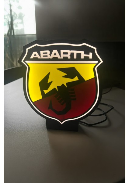 Abarth Dekoratif Aydınlatma LED Gece Lambası