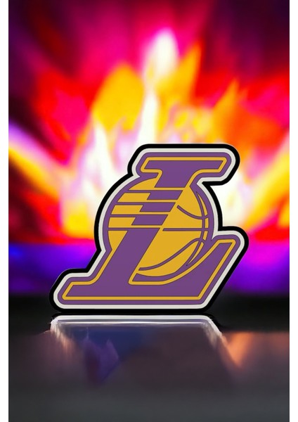 Los Angeles Lakers Dekoratif Aydınlatma LED Gece Lambası fiyatları
