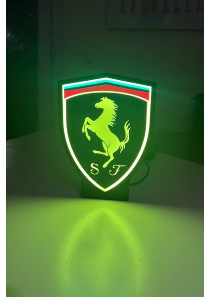 Ferrari Dekoratif Aydınlatma LED Gece Lambası fiyatları
