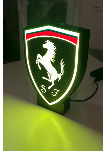 Ferrari Dekoratif Aydınlatma LED Gece Lambası modelleri