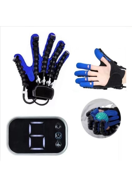 Parmak Hareketlerini Geliştiren Robotik Rehabilitasyon Eldiveni Sol El modelleri