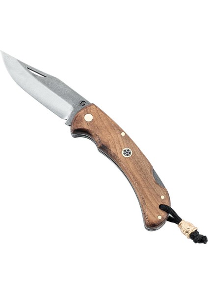 Katlanır Cep Çakısı - Ahşap Saplı - Ipli - Savex - 3279