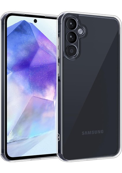 Samsung Galaxy A55 5g Şeffaf Silikon Kılıf