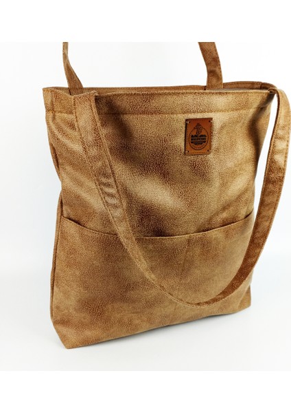 Woodycord Deri Omuz Çantası - Şık ve Kullanışlı Tasarım