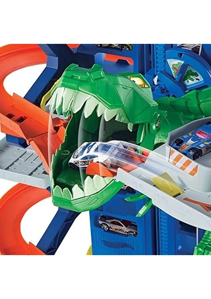 Wheels Robotik T-Rex Ultimate Garaj , 5 Yaş ve Üzeri, GJL14