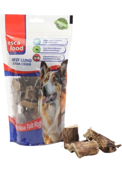 Köpekler İçin Sakatat Ödülü Dana Ciğer 100gr