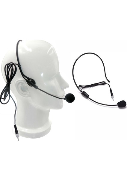 Osawa Osw W-2 Kablolu 3.5 mm Vidalı Headset Telsiz Kafa Mik Yedek