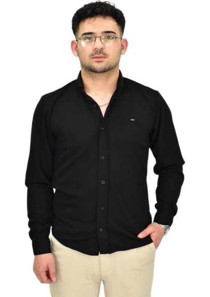 Erkek Likralı Spor Silim Fit Gömlek BGL-ST04331