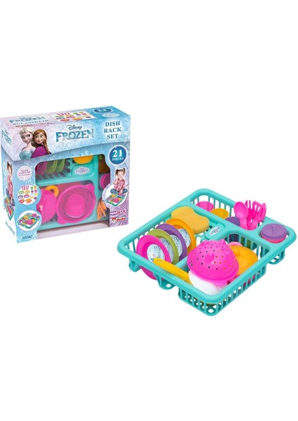 03367 Dede Frozen 21 Parça Bulaşıklık
